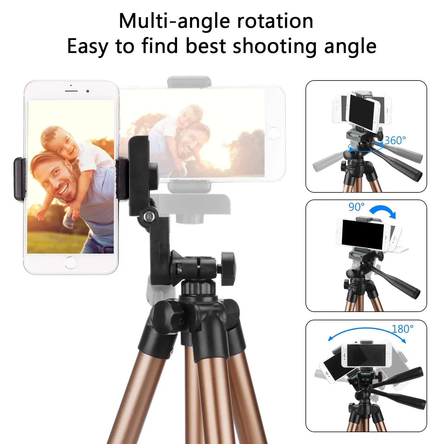 Профессиональный штатив для камеры для iphone Canon Nikon sony DSLR camera Camcorder Портативный штатив для камеры телефона