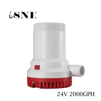 

24V 2000GPH DC Bilge Pump Electric Pump for Boats Accessories marin,submersible boat water pump solar panel submersible pumps