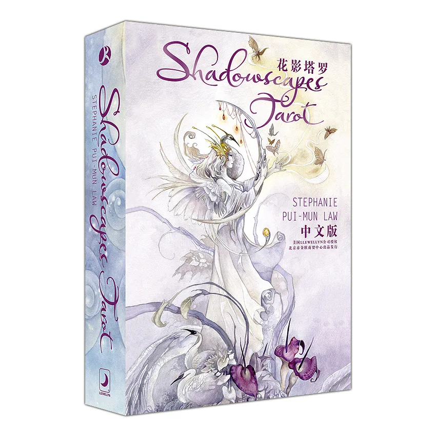 

"Shadowscapes Tarot" Board Game 78 PCS/Set Beautiful Cards Game Chinese/English Edition Tarot Board Game For Family/Friends