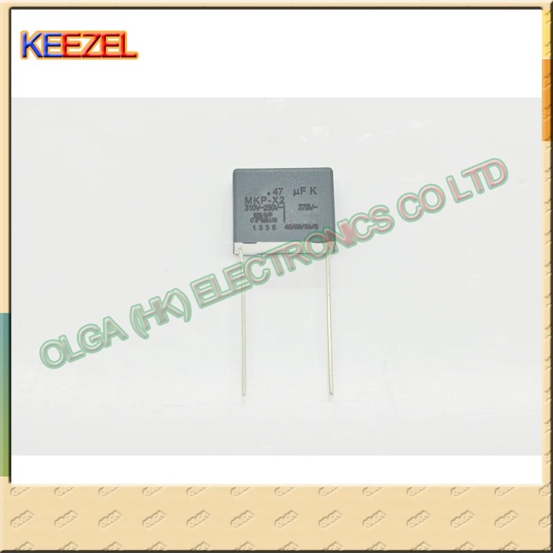 

MKP-X2 safety film capacitor 0.47uf 275V 470nf 474 275vac p15 Accuracy: 20%