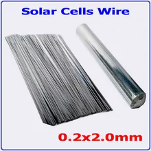 484feet 300mm precut PV Ribbon 0.2*2.0mm Tabbing Wire for 156mm solar cells soldering – Tin Silver Copper Solar Cell Wire
