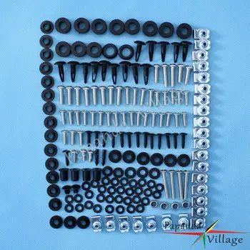 

Motorcycle Full Set Complete Fairing Bolt Nuts Mount Kit Body Bolts Screws Fasteners for Yamaha YZF R6S 2006-2009