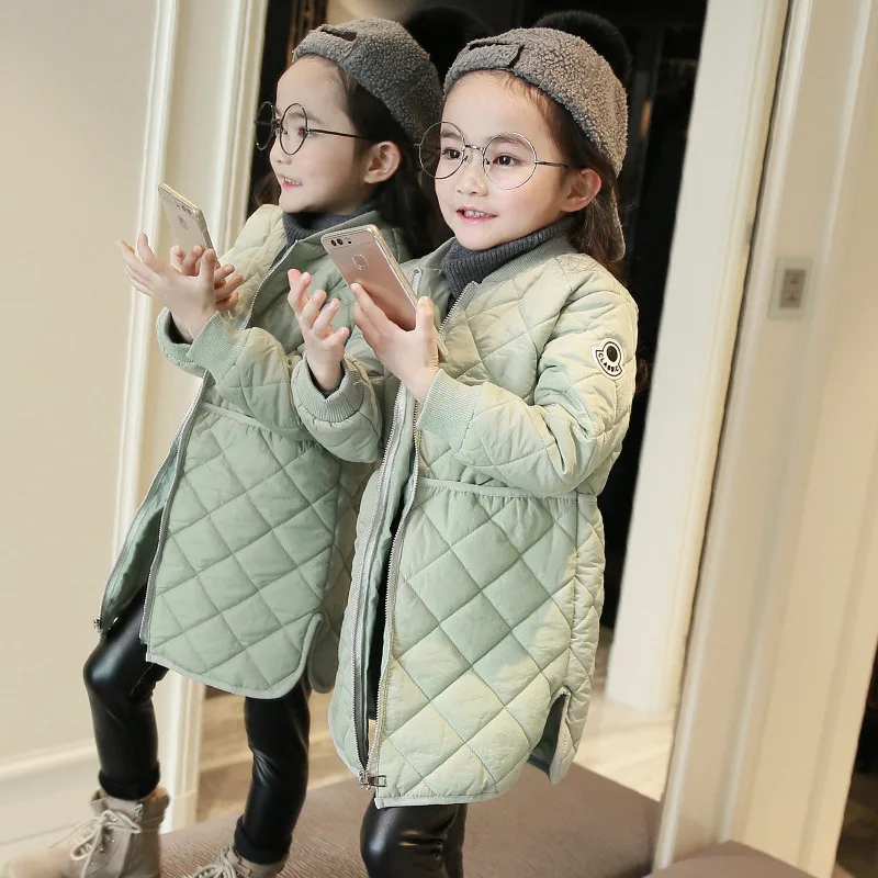 

OnnPnnQ Brand Cotton Boys Girls Children's Autumn Winter Jackets 2-12Y Baby Girls Coat Jackets Outerwear High Quality Outdoor