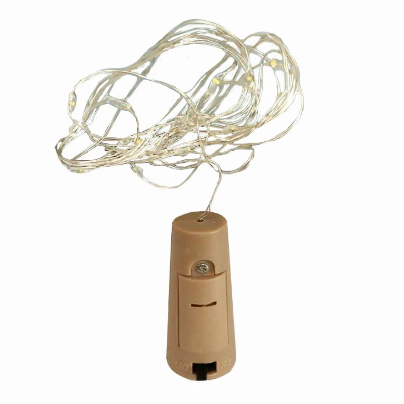 2M LED Glowing Garland String DIY Fairy Lights for Glass Craft Bottle Flashing Birthday Party New Year Gift Home Decor 2M LED Glowing Garland String DIY Fairy Lights for Glass Craft Bottle Flashing Birthday Party New Year Gift Home Decor