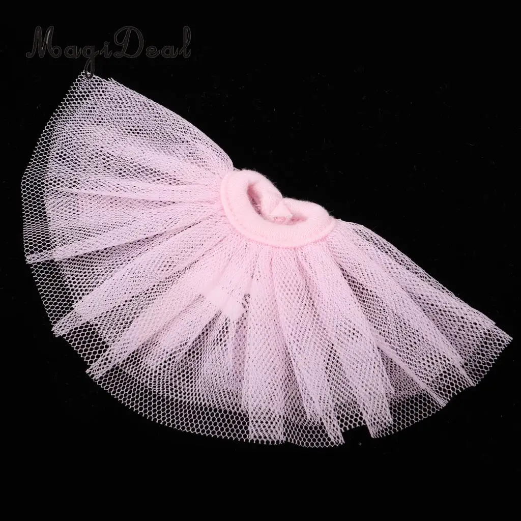 Handmade Beautiful Mesh Skirt for 1/6 BJD Girl Dolls Party Dress Up Clothing Accessories