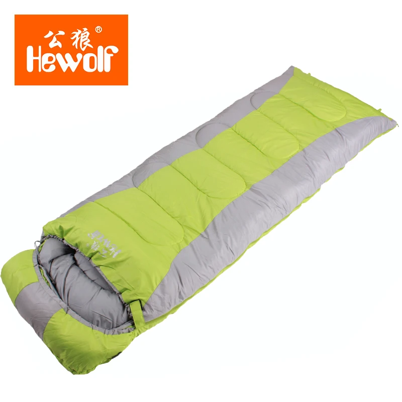 Hewolf Summer Sleeping Bag Outdoor Adult Envelope Type