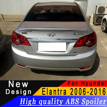 

For the Hyundai Elantra 2006 to 2016 spoiler high quality ABS material primer or any DIY color car rear spoiler for Elantra