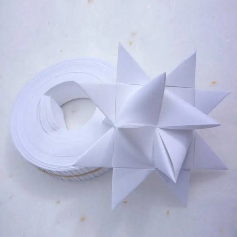 120pcs 5mm White DIY Paper Folding Art Quilling Origami Material UYT Shop | Дом и сад