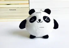 Bonito 9CM aprox. Muñeco de peluche, pequeño juguete de peluche con colgante de regalo, muñecas de animales(China)
