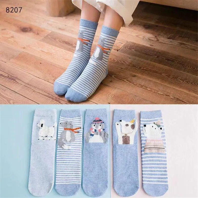 KingDeng милые носки Забавные Moomin корейский стиль модные дизайнерские хараюку