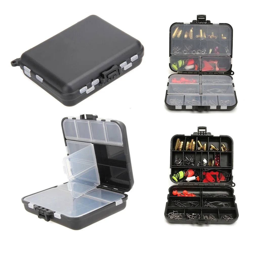 Fishing Tackle Box Waterproof Fly for Spinner Bait Minnow Popper 26 Compartments Accessories Outdoor | Спорт и развлечения