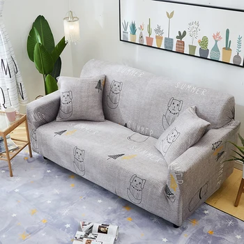 

Fashion Slipcovers Sofa Cover for Living Room Non-slip Sectional Elastic Couch Cover for Sofas Single/Two/Three/Four-seater