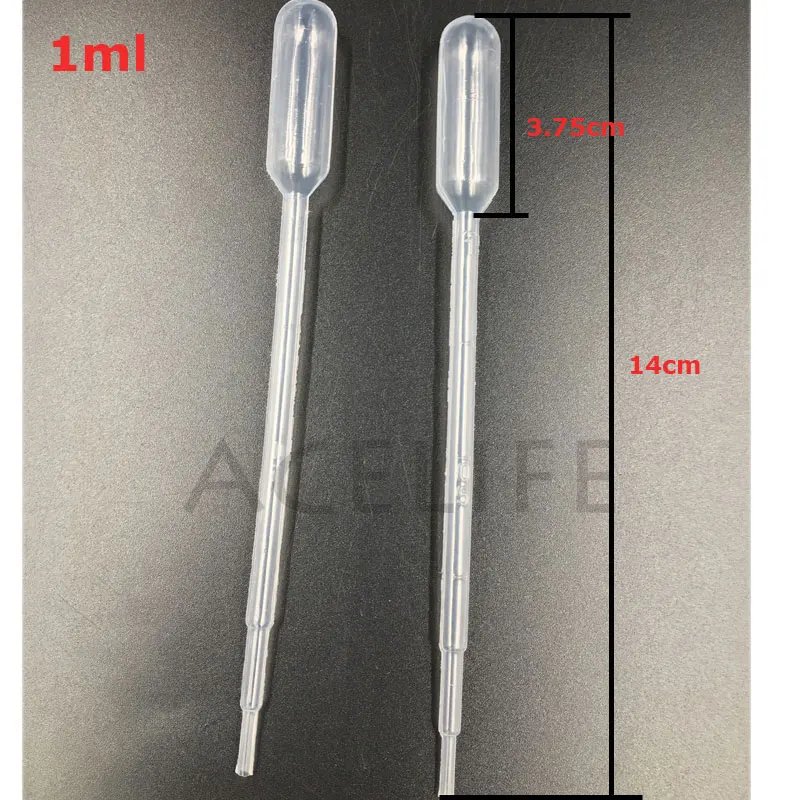 50 шт 0,2 мл/0,3 мл/1 мл/2 мл/3 мл/5 мл LDPE одноразовые прозрачные пластиковые капельницы для переноса глаз Градуированные духи жидкие пипетки