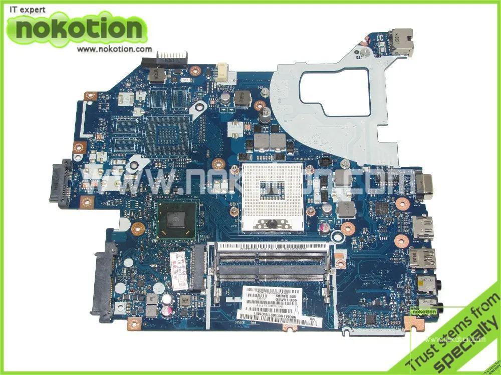 

NOKOTION NBY1111001 Q5WVH LA-7912P laptop motherboard for Acer V3-571 Intel integrated DDR3 NB.Y1111.001 free shipping