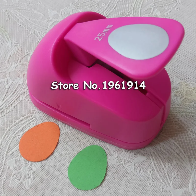 

Free Shipping M size Egg shaped save power paper/eva foam craft punch Scrapbook Handmade punchers DIY hole punches oval puncher