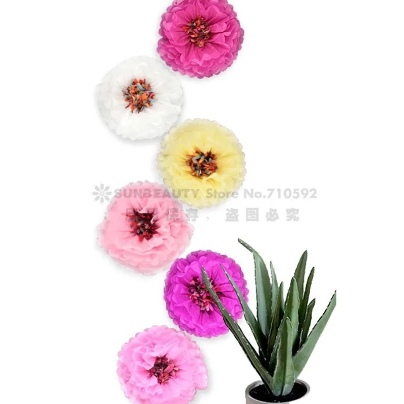 Тропические украшения для вечеринки в гавайском стиле 1 шт 14 &quot(35 см) Chrysanth цветы
