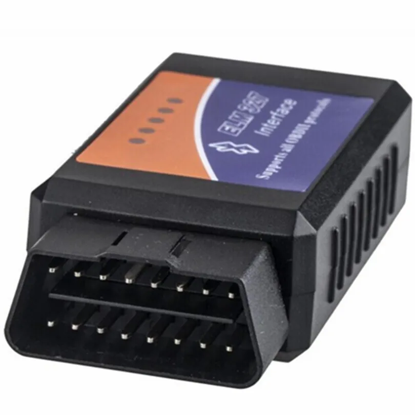 10 шт. Elm 327 Bluetooth Автомобильный сканер ELM327 Bluetooth OBDII V2.1 CAN-BUS диагностический сканер obd2