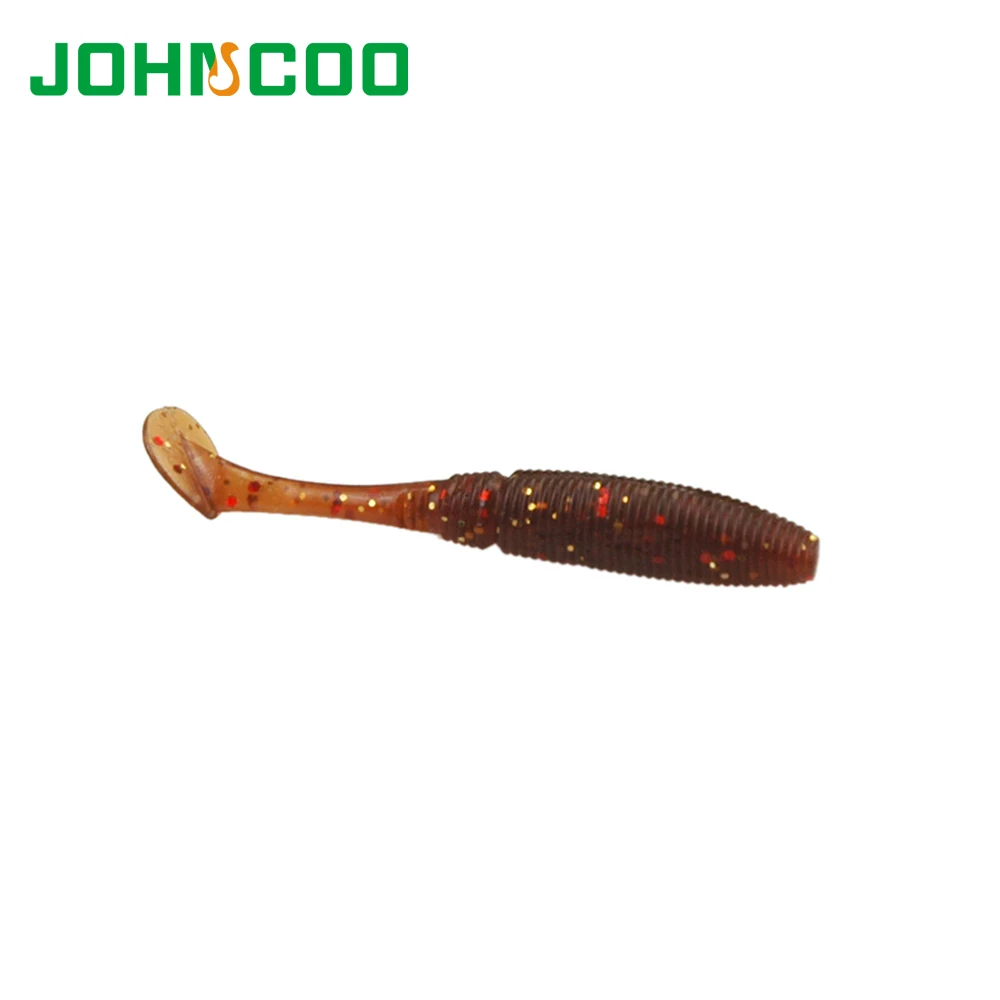 Johcoo 100 шт. мягкие приманки искусственная приманка PESCA 5 см/1 г UL рыболовные