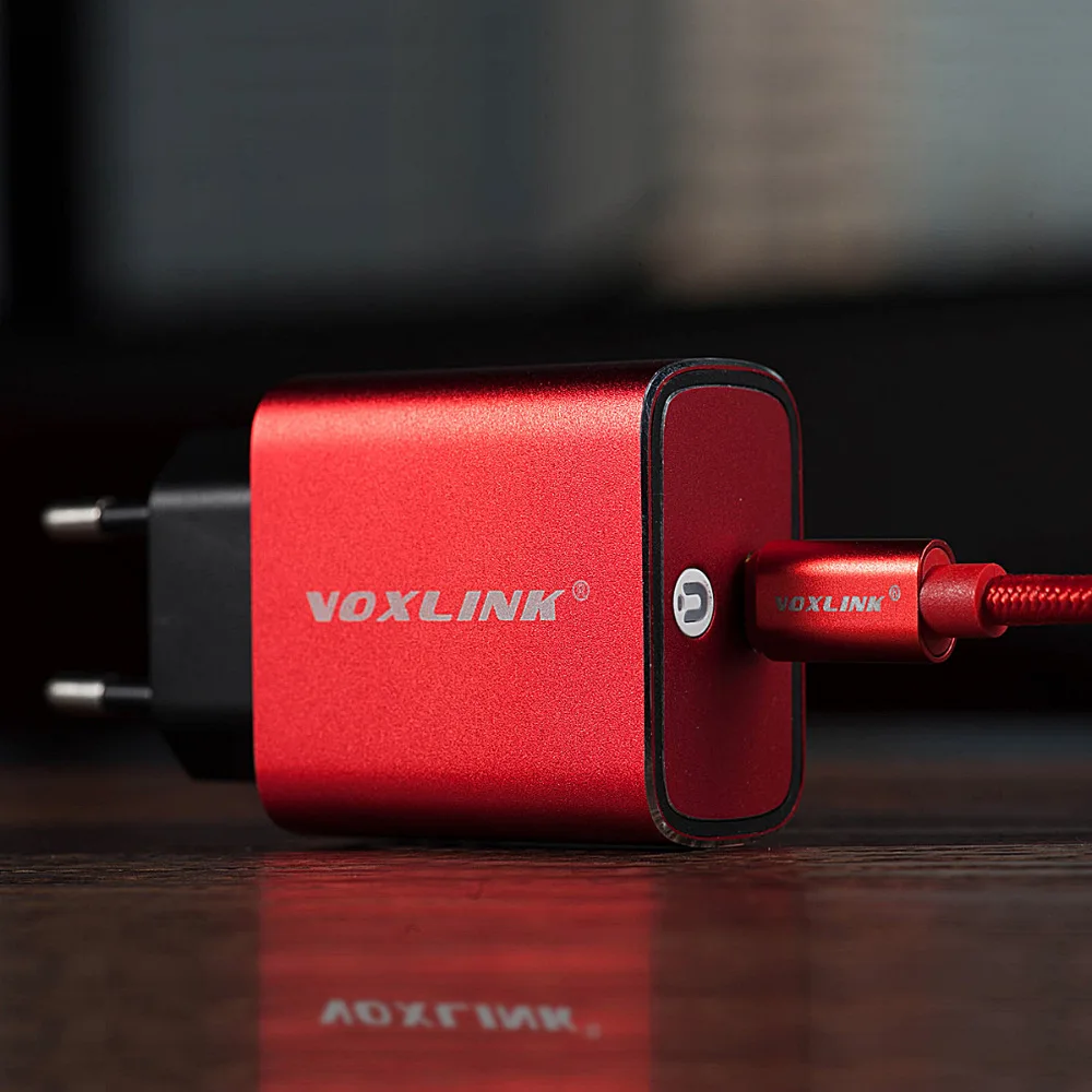 Зарядное устройство VOXLINK Type c Quick Charge 3 0 настенное/дорожное зарядное для Samsung S8 Nexus