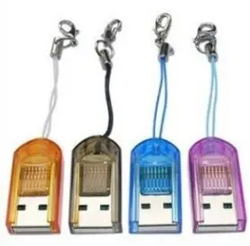

100pcs/lot MINI Super Speed USB Micro SD TF T-Flash Card Reader Adapter