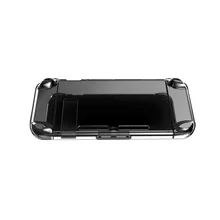 Аксессуары для контроллера с подставкой, жесткая Защитная крышка для ПК, чехол для переключателя NS NX, прозрачная консоль с кристаллами