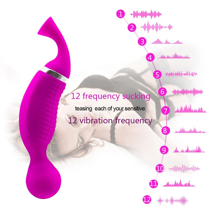 12+12 Modes Sucking Vibrator Nipple Pussy Sucker Clitoris  Vagina Masturbator Dildo G-spot Stimulator Oral Sex Toys for Woman2