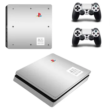 

The 20th Anniversary Limited Edition PS4 Slim Skin Sticker Decal for PlayStation 4 Console and Controller PS4 Slim Sticker Vinyl