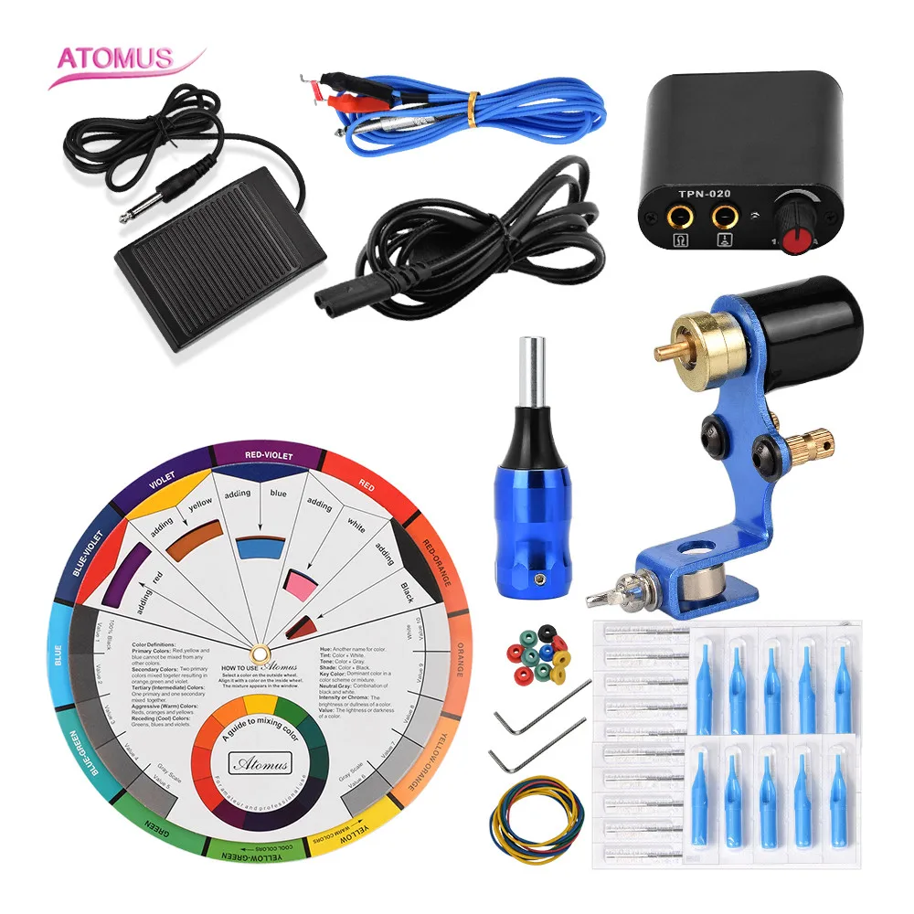 

Tattoo Machine Rotary Kits Rotary Set Fontes Para Professional Kits Tatuagem Tatuaje Kalici Makyaj Setleri Tattoo Beginner Set