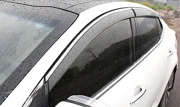 

Window Visor Vent Shades Sun Rain Guard 4pcs For Kia Optima K5 2016 2017