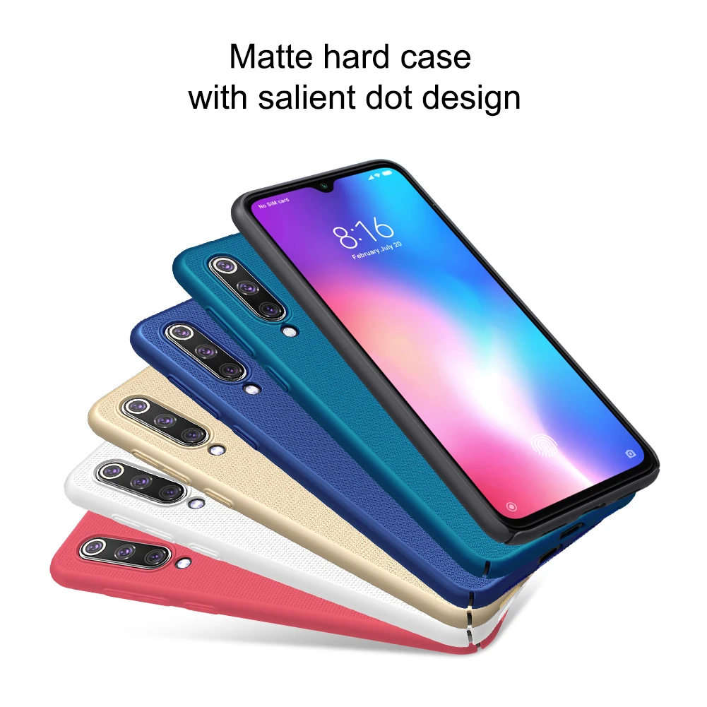 NILLKIN супер матовый защитный чехол для Xiaomi Mi 9 SE чехол матовый твердый пластиковый чехол на заднюю панель для Xiaomi Mi 9 SE чехол