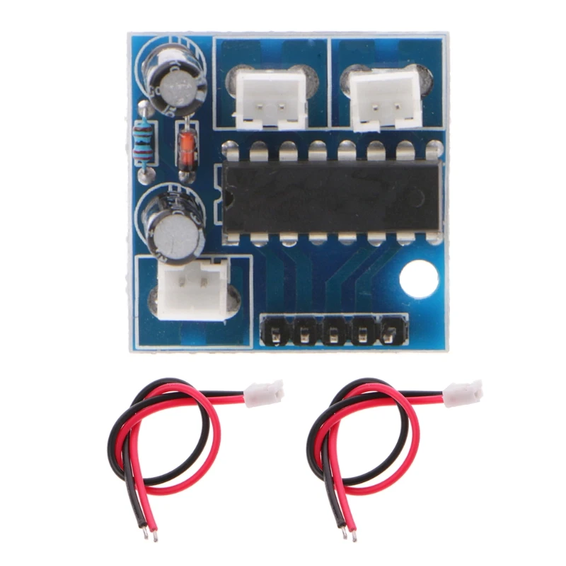

2.5A Dual Channel DC Stepper Motor Driver Mini Module H Bridge PWM Speed Control