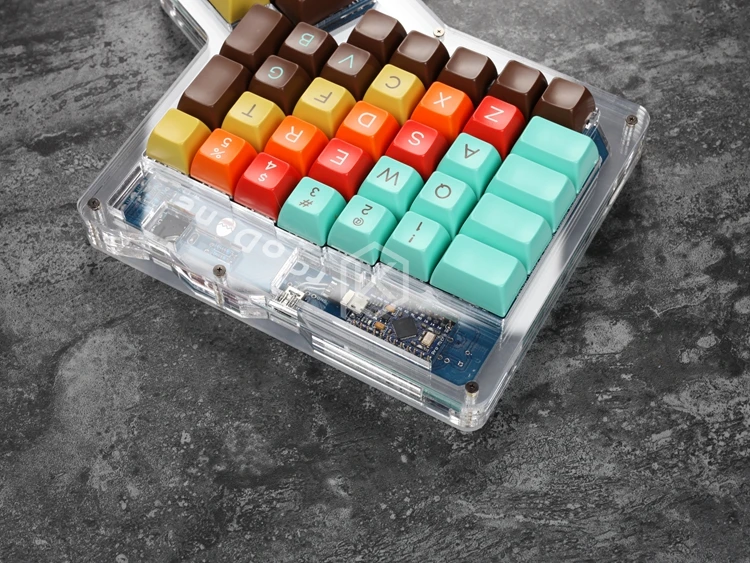  Layered Acrylic Case for ergodone custom keyboard ergo case Ergonomic Keyboard Kit acrylic plate fo