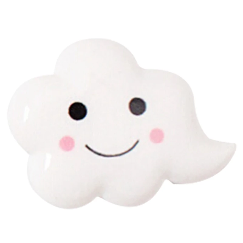 

1pcs Hot Sale 3D White Clouds Cartoon Resin Fridge Magnets Souvenir Delicate Magnetic Refrigerator Decoration