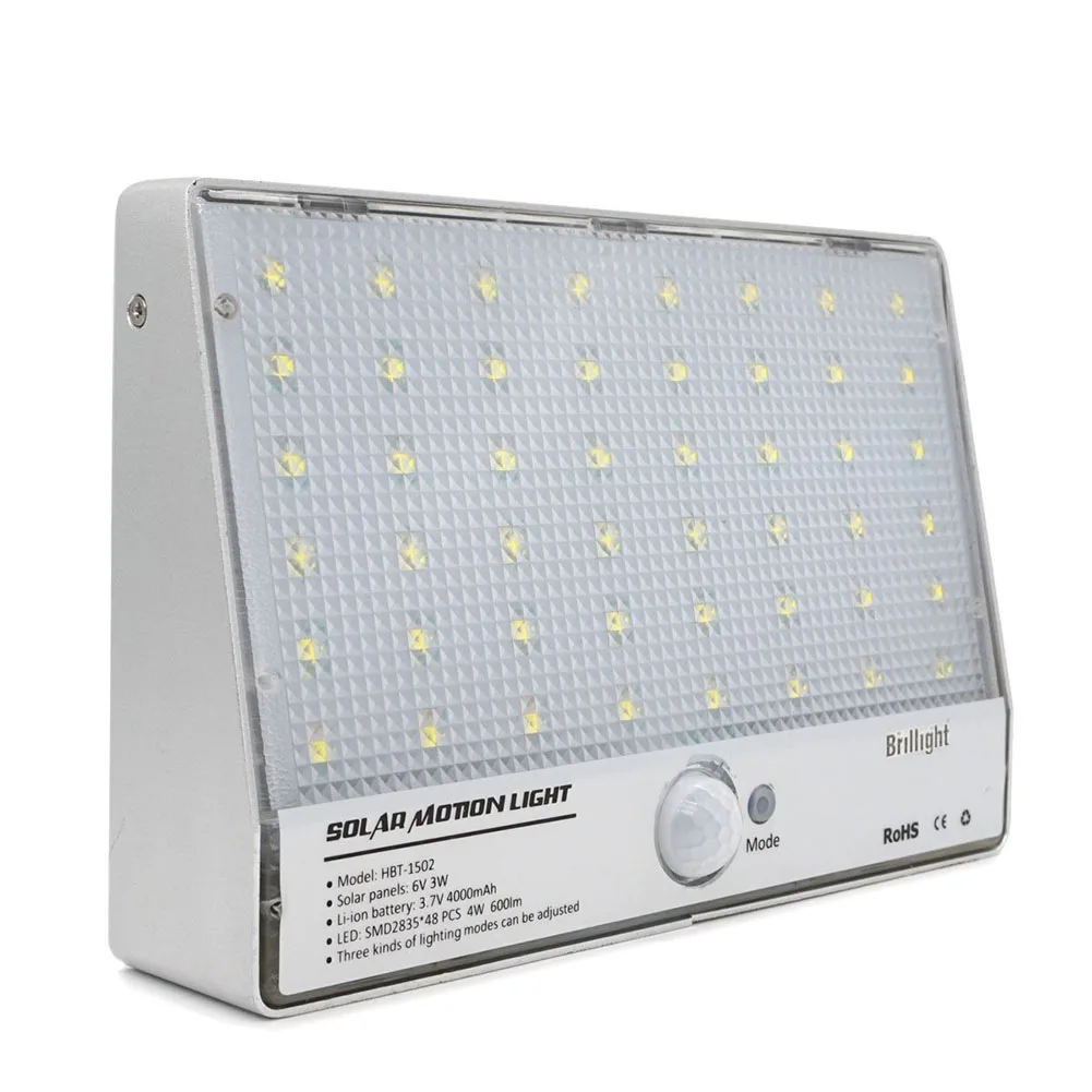 Solar lighting system led motion sensor lamp waterproof motion sensor wall lights security light ...