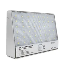 48LED Солнечный Движения Освещение Яркий Открытый Солнечный Настенный Светильник Водонепроницаемый Прожектор 3 Режимов Свет Безопасности с 4000 МАч Батареи
