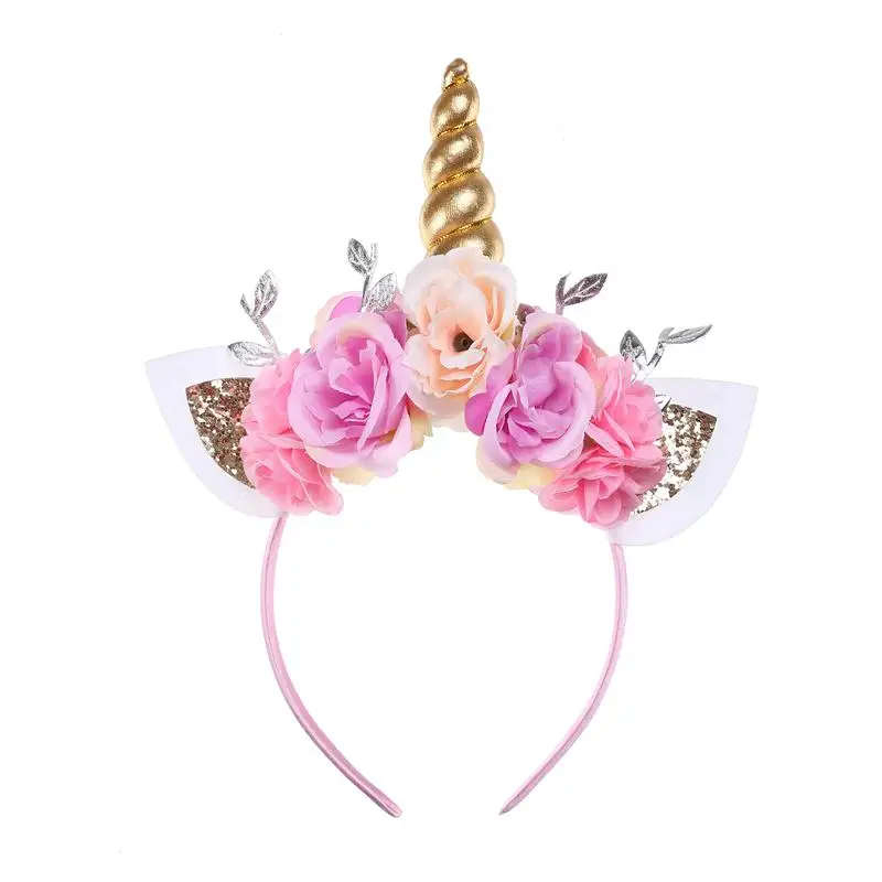 JT/_ Newborn Baby Girl/'s Flower Headband Photography Prop Beach Holiday Hair Ba