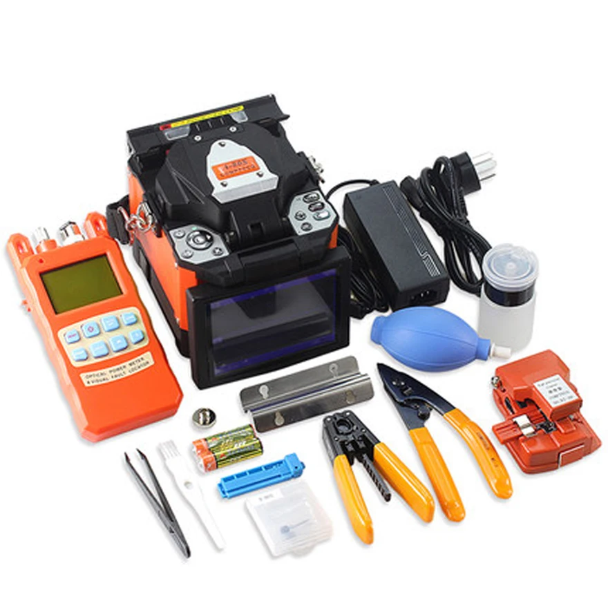 

Automatic Fusion Splicer Machine Fiber Optic Splicing Machine A-80S Optical Welding Machine