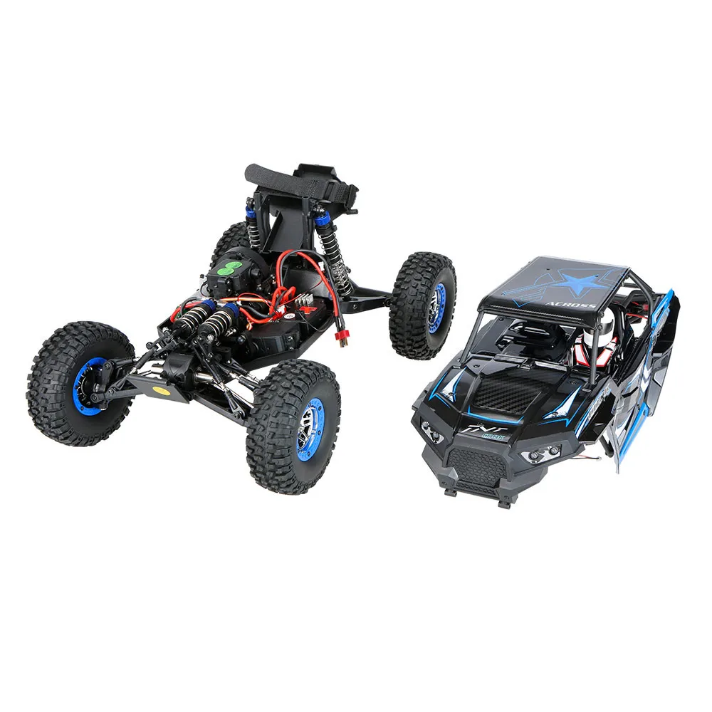 Wltoys 10428B 1/10 2,4 г 4WD 30 км/ч Rc автомобиль Рок Гусеничный подъемник RTR модель игрушки для детей