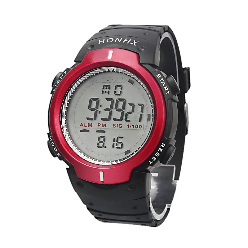 Хит, цифровые часы для мужчин и женщин, спортивные, водонепроницаемые, для альпинизма, спортивные, мужские, светодиодный, кварцевые наручные часы - Цвет: C