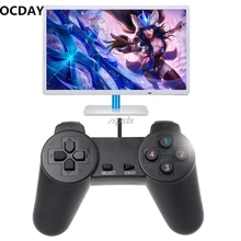 OCDAY USB 2.0 Gaming Gamepad Joystick Wired Game Controller For Laptop Computer PC Z16 Drop ship