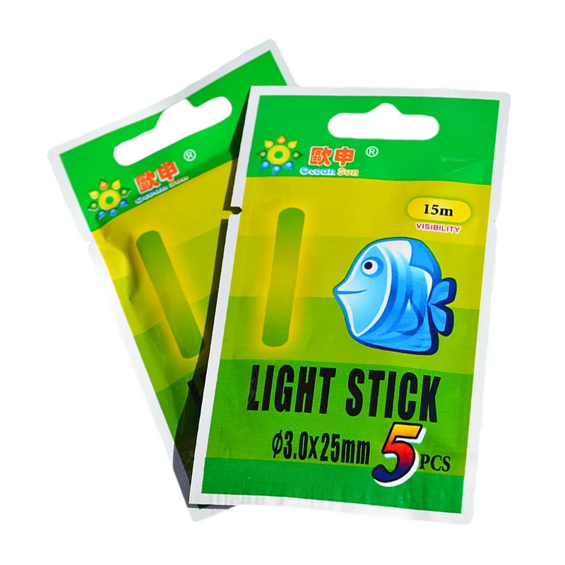 

50pcs/set Fishing Float Light Stick Fluorescent Lightstick Night Luminous Float Rod Light Dark Glow Stick Fishing Tool New