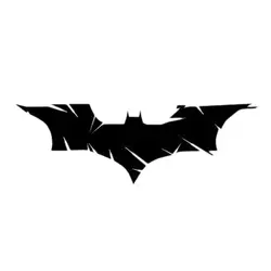 19*6,5 см трещины Бэтмен персонализированные модные декоративные автомобильные наклейки Классические креативные автомобильные аксессуары