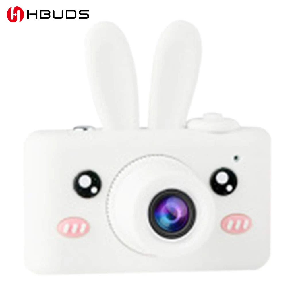 HBUDS детская игрушечная камера компактная камера s для детей подарки 8MP HD видеокамера подарки держать ясный чудесный момент(ярко-розовый