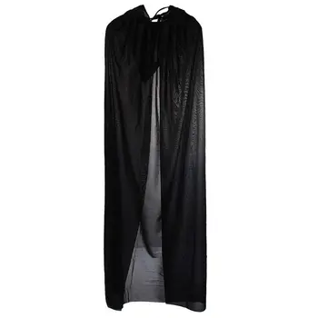 

Death Devil Wicca Robe / Dracula Cloak with Hood / Long Tippet Cape for Halloween Costumes Cosplay Fancy Dress Prop