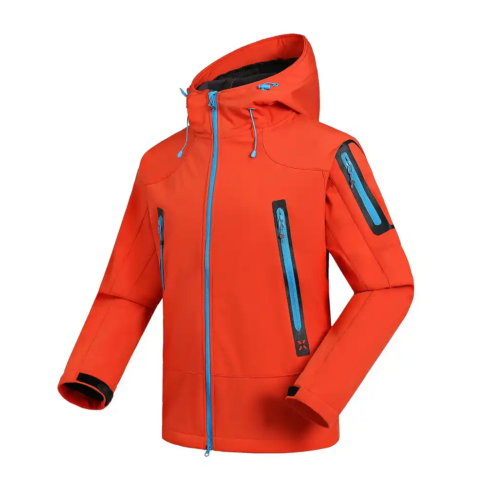Treer Chaqueta de Monta/ña Impermeable para Deportes Hombre con Capucha Cortavientos Chubasqueros Rompevientos Jecket para Running Escalada Senderismo Ciclismo Camping