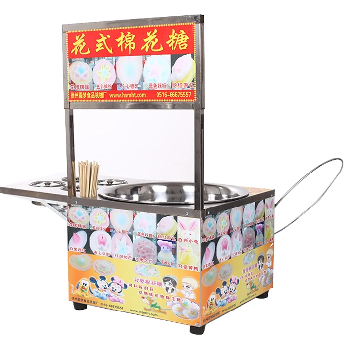 

High quality Gas type cotton candy machine candy floss machine DC12V