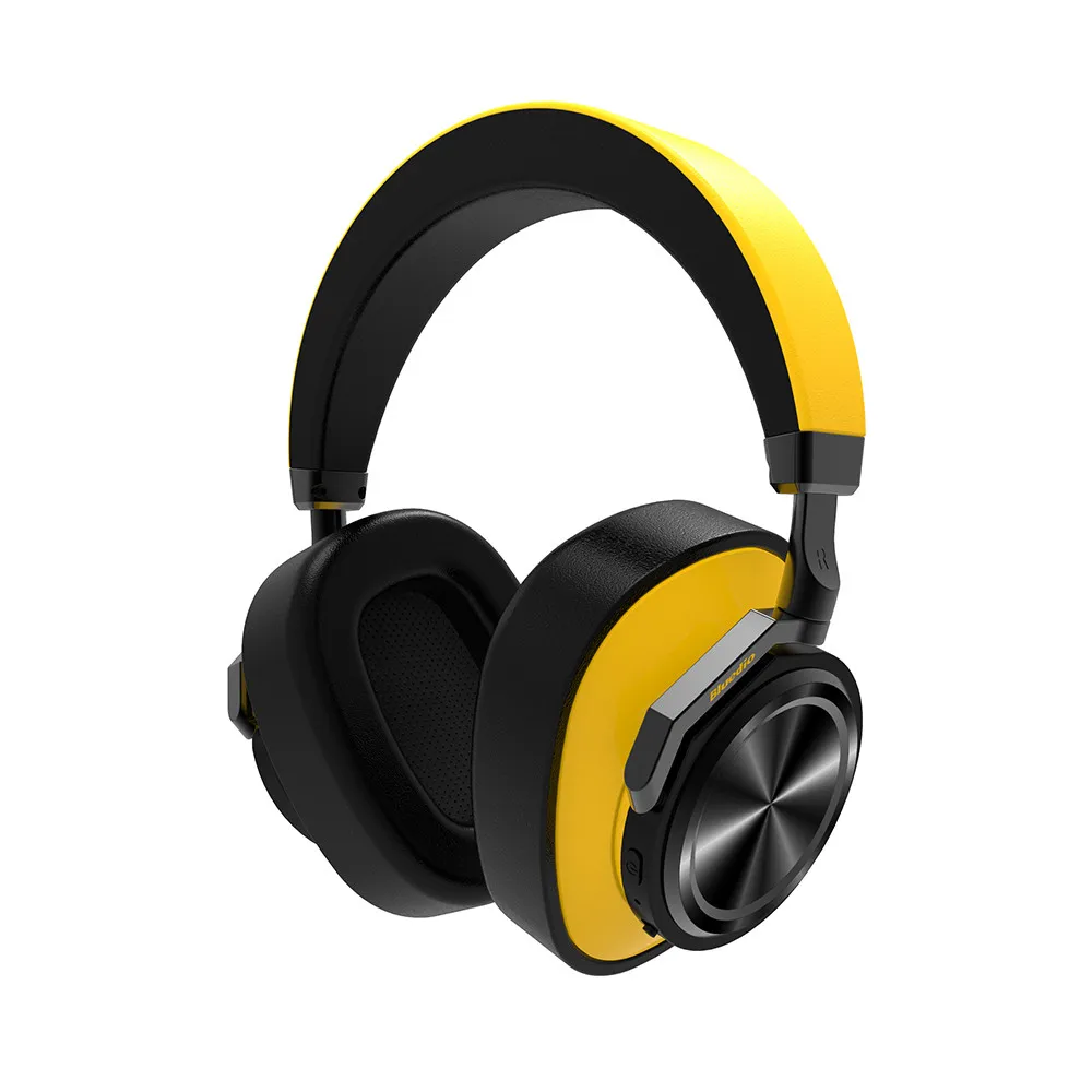 Новинка 2019 наушники Bluedio T6 с активным шумоподавлением Беспроводная Bluetooth