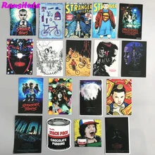 R149 18 шт./компл. странные вещи Наклейка мотоцикл и чемодан крутая, для ноутбука Наклейка на скейтборд