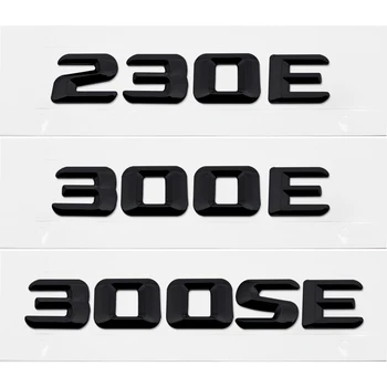 

Trunk Rear Emblem Badge Chrome Letters Car Sticker For Mercedes Benz 230E 300E 300SE W204 W203 W211 W210 W212 W205 Cla Gla Glc