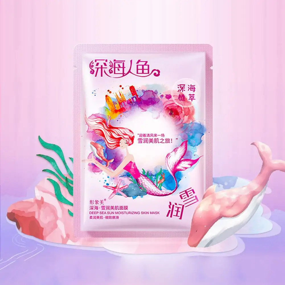 Jual Gambar Perawatan Kulit Laut Dalam Pelembab Wajah Masker Alami Cairan Kolagen Oil Control White Masker Wajah 20